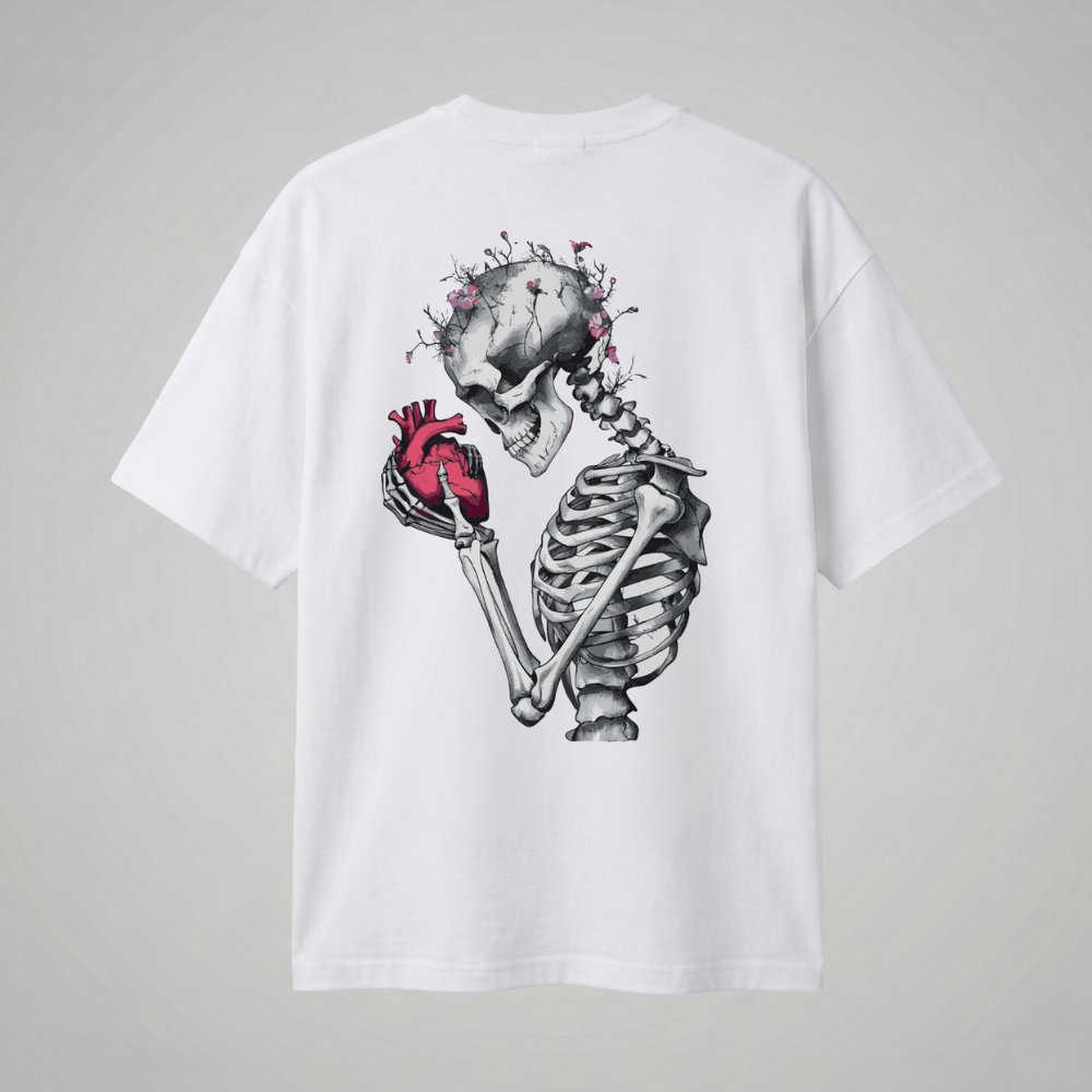 Oversize Premium T-Shirt Skeleton